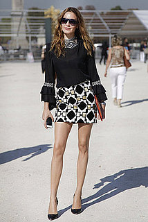 Spring 2012 Paris Fashion Week Street Style: Day 1