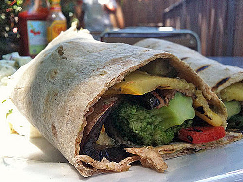 Grilled Vegetable Wrap Grilled Vegetable Wrap