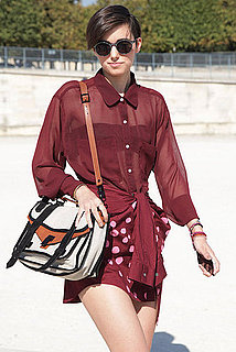 Spring 2012 Paris Fashion Week Street Style: Day 4
