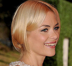 How to Create a Tucked-Under Faux Bob Like Jaime King