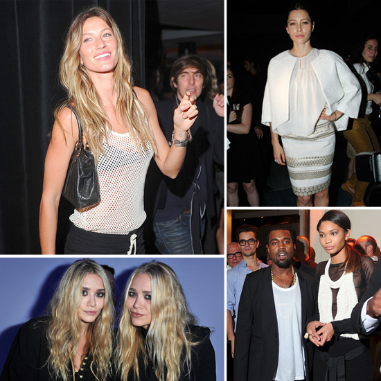 Jessica, Mary-Kate, Ashley, Kanye, and More Stars Keep Paris Fashion Week Going Strong Jessica, Mary-Kate, Ashley, Kanye, and More Stars Keep Paris Fashion Week Going Strong