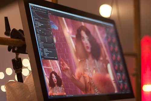 EXCLUSIVE: Behind the Scenes at Katy Perry's ghd Scarlet Collection Shoot