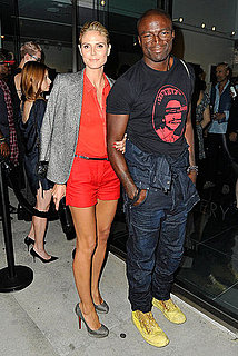Heidi Klum and Seal at Rankin and Hirst Opening Pictures