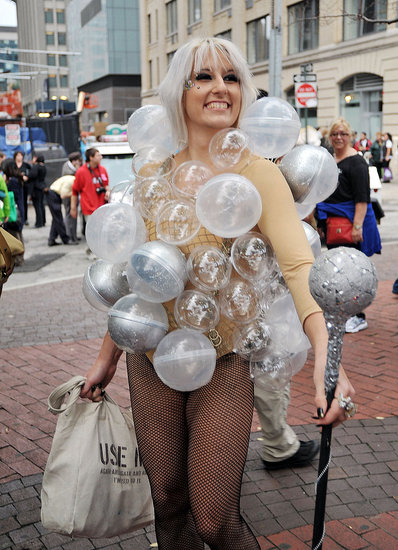 Lady In Bubble