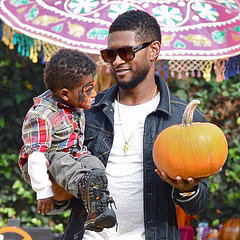 Pictures of Usher Shirtless on His 33rd Birthday