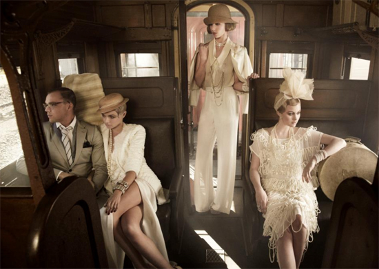The Great Gatsby-inspired hair and makeup during week eight's episode was by far one of our favourite looks.
Image by Jordan Graham. Courtesy of FOXTEL The Great Gatsby-inspired hair and makeup during week eight's episode was by far one of our favourite looks.
Image by Jordan Graham. Courtesy of FOXTEL