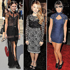 Celebrity Trend: Dark Lace Celebrity Trend: Dark Lace