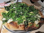 Spinach and Goat Cheese Pizza
