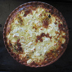 Vegetarian Mediterranean Quiche Recipe