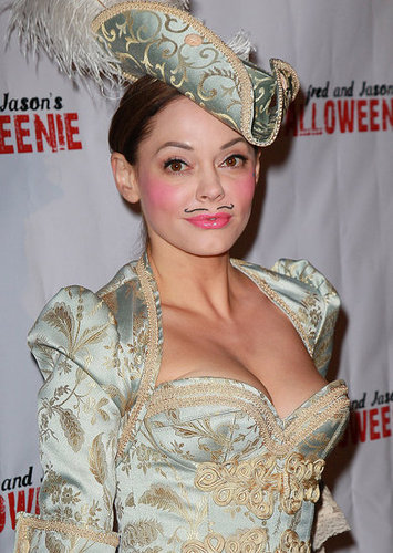 Rose McGowan channeled a Three Musketeers look in 2011.
Rose McGowan channeled a Three Musketeers look in 2011.