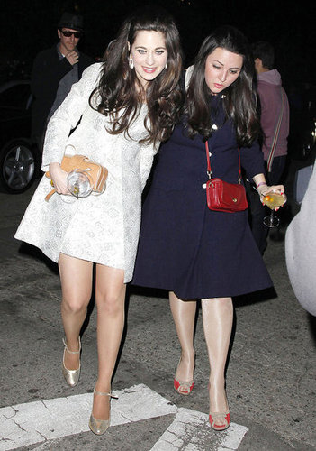 Zooey Deschanel went '60s style with Sophia Rossi to Kate Hudson's Halloween party in 2011.
Zooey Deschanel went '60s style with Sophia Rossi to Kate Hudson's Halloween party in 2011.