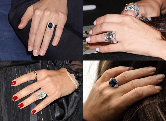 Pictures of Celebrity Engagement Rings Miranda Kerr Kate Middleton Kim 