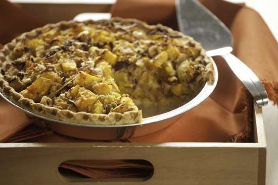 Butternut Squash Pie With Hazelnuts Butternut Squash Pie With Hazelnuts