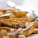 Roasted Sweet Potatoes and Macadamia Nuts