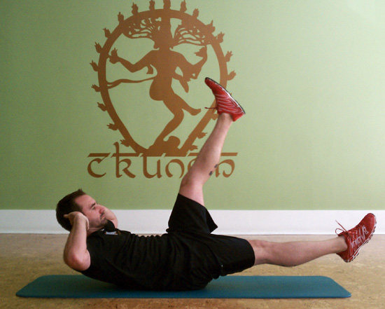 Split Crunches