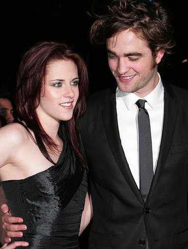 Robert Pattinson and Kristen Stewart were sleek in matching black at the December 2008 premiere of Twilight in London.
Robert Pattinson and Kristen Stewart were sleek in matching black at the December 2008 premiere of Twilight in London.