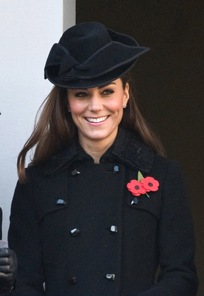Kate Middleton looked gorgeous in classic black on Remembrance Sunday. Kate Middleton looked gorgeous in classic black on Remembrance Sunday.