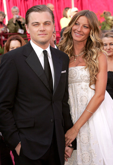 At the March 2005 Academy Awards, Leonardo DiCaprio walked the red carpet with then-girlfriend Gisele Bündchen on his arm.
At the March 2005 Academy Awards, Leonardo DiCaprio walked the red carpet with then-girlfriend Gisele Bündchen on his arm.