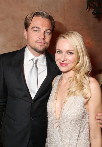 In November 2011, Leonardo DiCaprio posed with Naomi Watts at the afterparty for their film J. Edgar.
In November 2011, Leonardo DiCaprio posed with Naomi Watts at the afterparty for their film J. Edgar.
