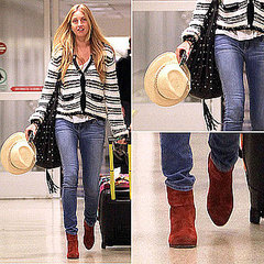 Whitney Port at LAX November 6, 2011