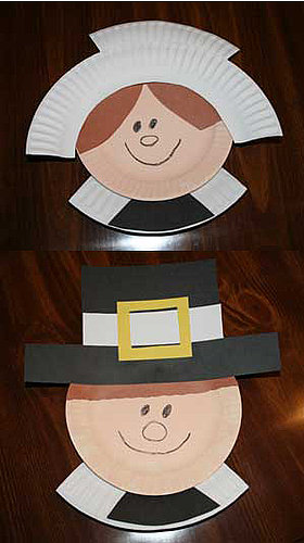 Paper Plate Pilgrims Paper Plate Pilgrims