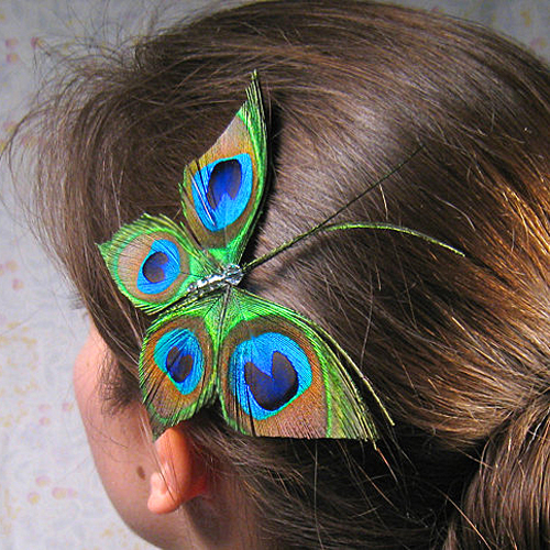 What Were Sweet On Peacocks And Butterflies And Fascinators Oh My