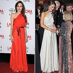 Who Wore It Better: Angelina Jolie and Kate Middleton in Jenny Packham Who Wore It Better: Angelina Jolie and Kate Middleton in Jenny Packham