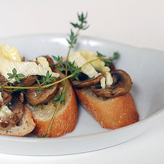 Mushroom and Brie Bruschetta