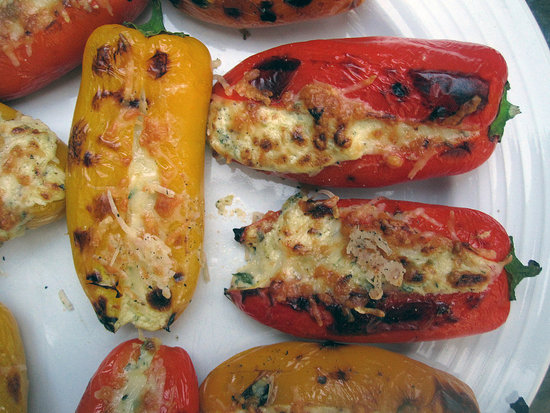 Peppers Stuffed With Feta