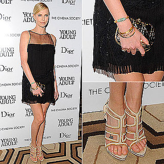 Charlize Theron in Christian Dior at Young Adult Screening