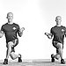 Curtsy Lunge With Biceps Curl