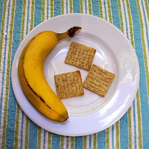 Banana and Triscuits Banana and Triscuits