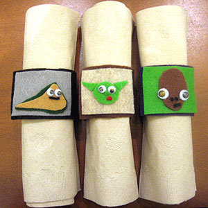 Star Wars DIY Napkin Rings