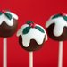 Christmas "Fruit Cake" Cake Pops