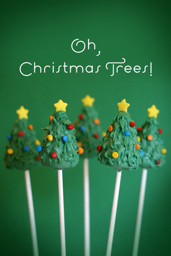 Christmas Tree Cake Pops Christmas Tree Cake Pops