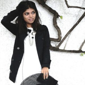 Black Clothes and Metallics Street Style