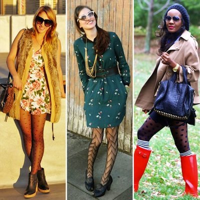 Styling Tip: Wear Patterned Tights