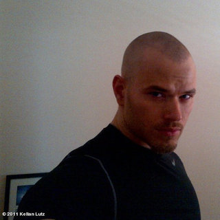 Kellan Lutz Shaves His Head in Australia