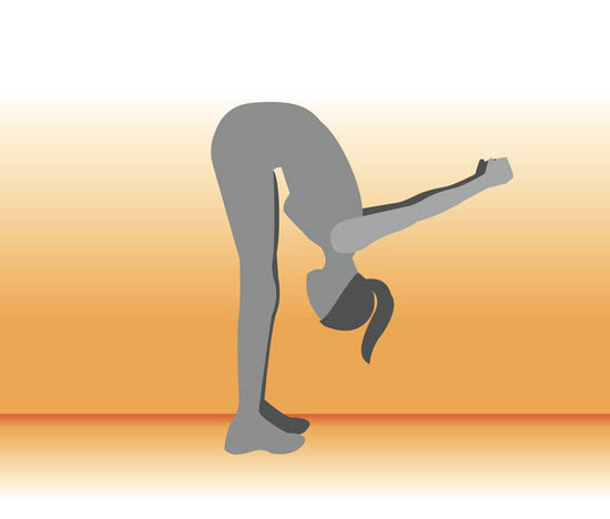 Tipover Tuck Hamstring Stretch 
