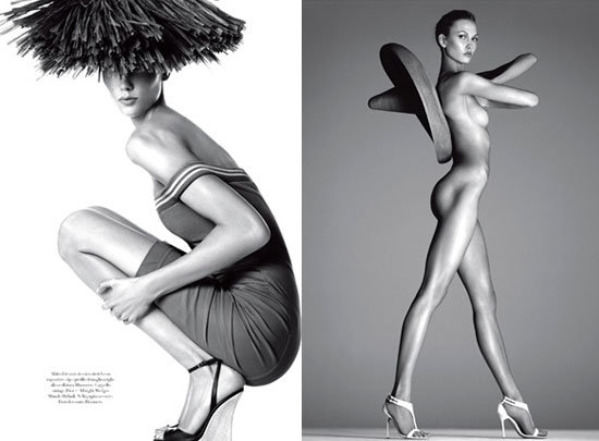 Pictures of Karlie Kloss Nude NSFW Kids in Vogue Italia's December Issue