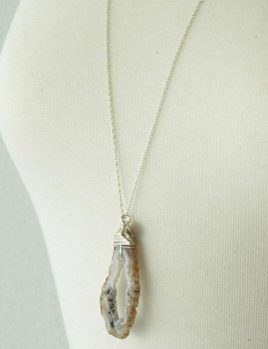 Agate Geode Pendant Agate Geode Pendant