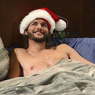 Ashton Kutcher Shirtless on Two and a Half Men