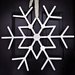 Hanging Craft Stick Snowflake