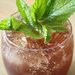 Ginger, Mint, and Pomegranate Vodka Cocktail