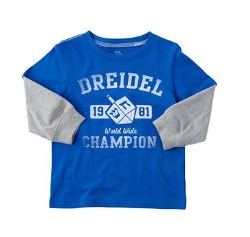 Carter's Layered Look Hanukkah Tee ($8) Carter's Layered Look Hanukkah Tee ($8)