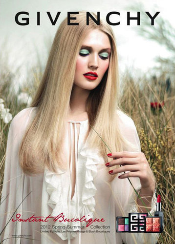Model Toni Garrn Fronts the Givenchy 2012 Spring-Summer Collection