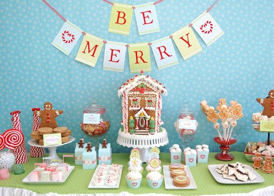 Gingerbread Christmas Cookie Dessert Table Gingerbread Christmas Cookie Dessert Table