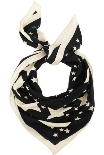 Sonia by Sonia Rykiel Printed Silk-Crepe Scarf Sonia by Sonia Rykiel Printed Silk-Crepe Scarf
