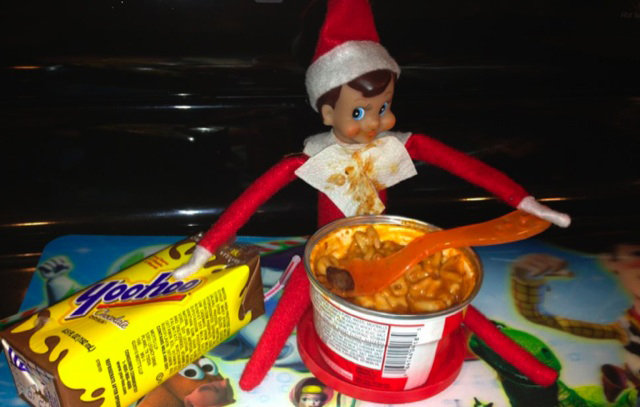 Elf With a Snack Elf With a Snack