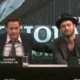 Robert Downey Jr. Sherlock Holmes Press Conference (Video)